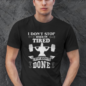 I stop When I'm Done