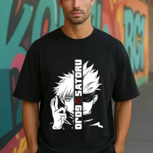 Gojo Satoru Drop shoulder T Shirt – Unisex